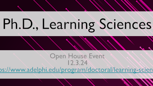 PhD Learning Sciences First Open House